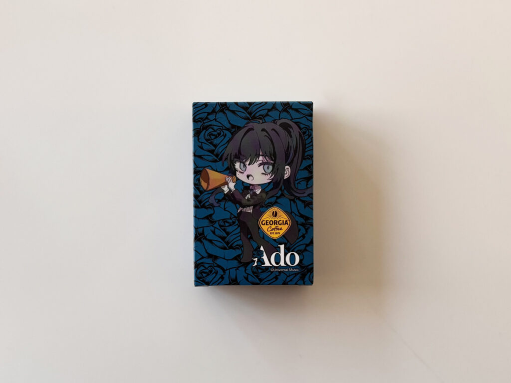 ジョージアAdoトランプのパッケージとカード構成